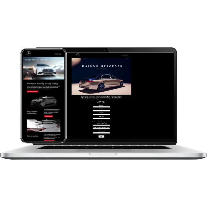 Mercedes-Benz email campaign preview.