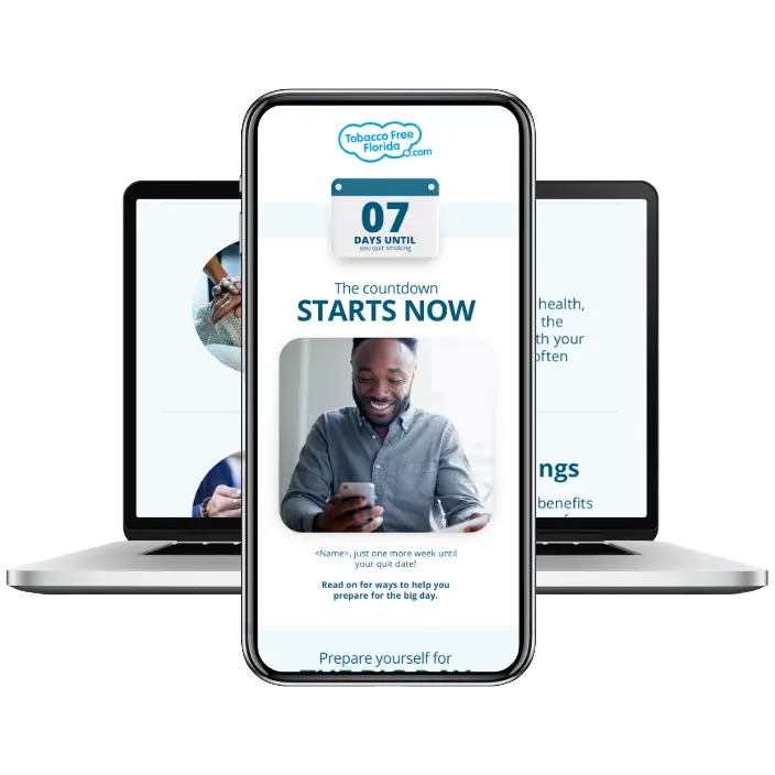 Tobacco Free Florida email campaign preview.